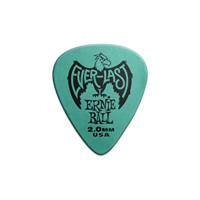 ERNIE BALL P09196 Evarlast  Yeşil/Mavi 2.0 mm 12'li Paket Pena